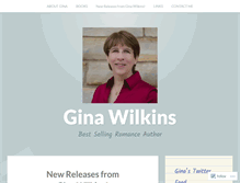 Tablet Screenshot of ginawilkins.com